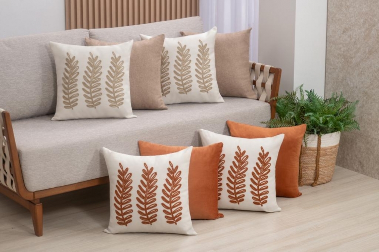 Kit de almofada bordado